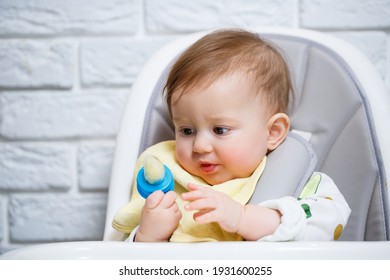 Little Girl Mother Holding Plastic Cup Stock Photo (Edit Now) 1599026605