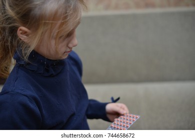 Small Child Taking Medicine