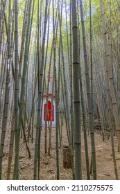 A Small Church In The Middle Of A Bamboo Forest, South Korea