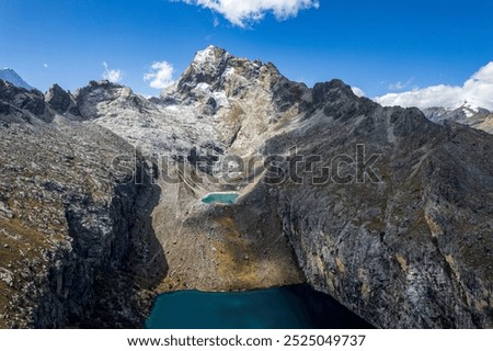 Similar – Image, Stock Photo ascent Turquoise Blue