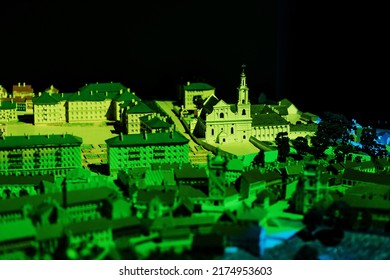 Small City Buildings. Realistic City Building Miniatures 