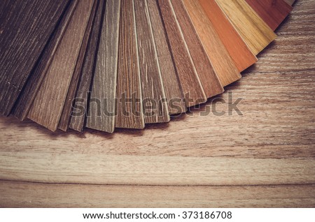 Small color sample boards. toned image macro