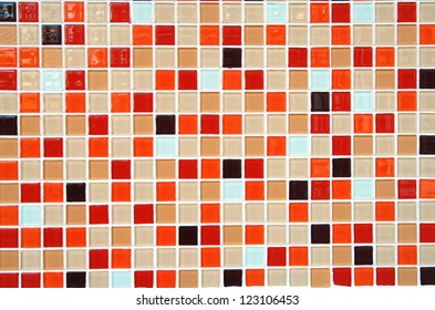 Small Colorful Tile Background