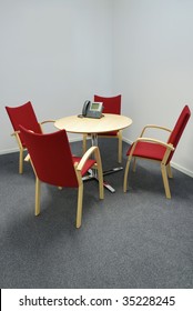 Small Conference Table With Four Chairs