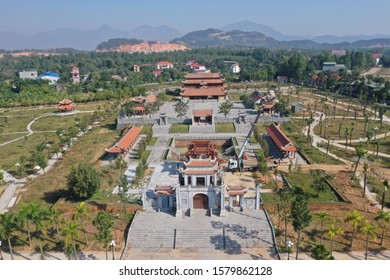 A Small Corner Of Vinh Yen City In Vinh Phuc Province Seen From Above.