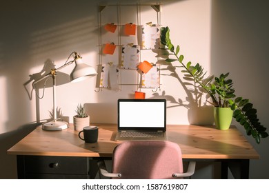 Small Cosy Home Office Desk  