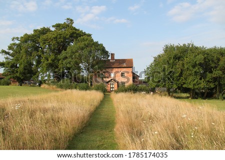 Small Cottage in the Suffolk Countryside, Rural England
