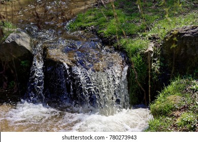 Small Creek In Sibiel Romania