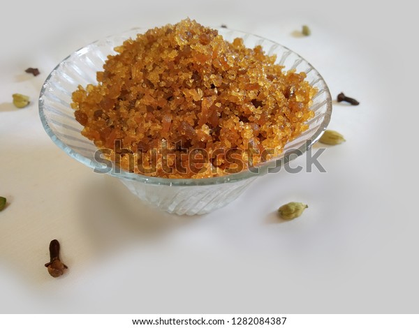 Small Crystals Lump Palm Sugar Helps Stock Image Download Now