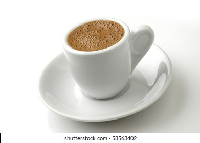 Small Cup With Greek Coffee