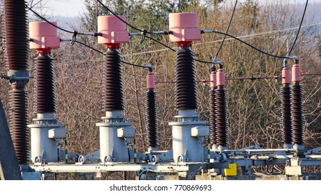 Small Electrical Transformer Station Open Air Stock Photo 770869693 ...