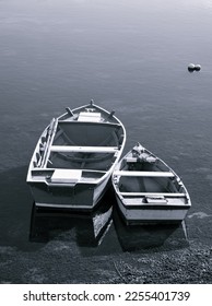 Small fishing boats, Arrecife, Lanzarote, Canary islands, Spain - Shutterstock ID 2255401739