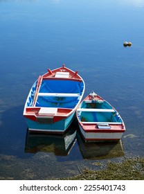 Small fishing boats, Arrecife, Lanzarote, Canary islands, Spain - Shutterstock ID 2255401743