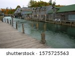 Small fishing town in Michigan.