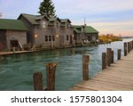 Small fishing village in Michigan.