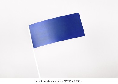 Small flag isolated. Blank table flag, suitable for design, mockup - Shutterstock ID 2234777035
