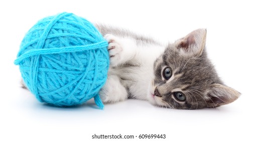 5,714 Kitten playing yarn Images, Stock Photos & Vectors | Shutterstock