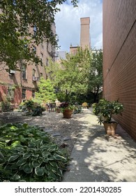 Small Garden In Hells Kitchen, New York City