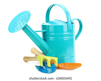 Small Garden Watering Can Shovel Rake Stock Photo 634055510 | Shutterstock