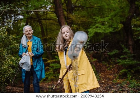 Similar – Image, Stock Photo Plastic waste Environment