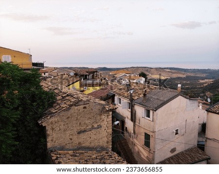 Similar – Sardinien, Bergdorf