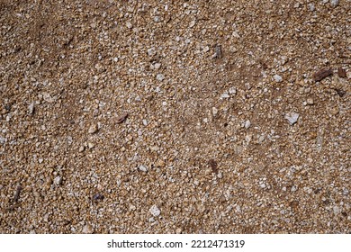 Small Gravel And Sand Stones Floor.