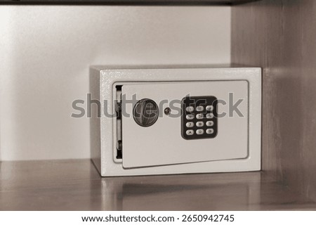 Small Grey Safe with Digital Access