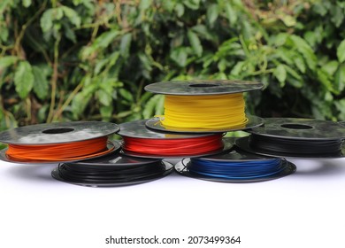 Small group of multicolor filaments, Recyclable bioplastic filament for 3D printing machine
