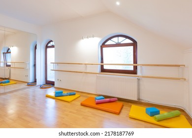 Small gym in a montessori kindergarten