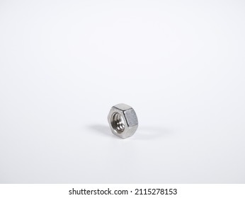 Small Hex Nut, Close Up Photo