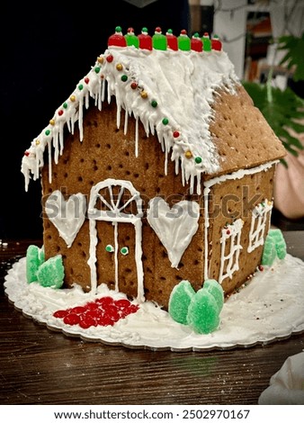 Small Home Made Ginger Bread House 