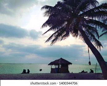 Small Hut In Beach Lakshadweep Island