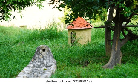 Small Hut In The Forest