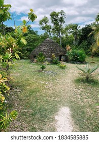 Small Hut In Lifou Island