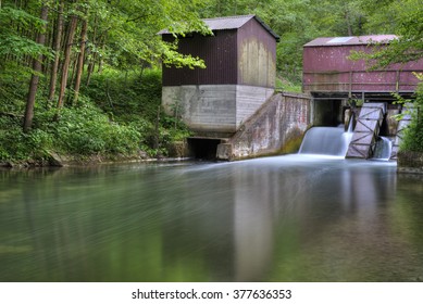 Small Hydro Power Plant On The River - Poland.