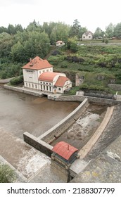 Small Hydroelectric Power Plant On Les Království Dam