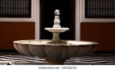 A Small Indoor Water Fountain