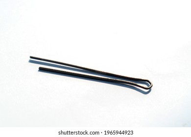 Small Iron Black Hair Pin 