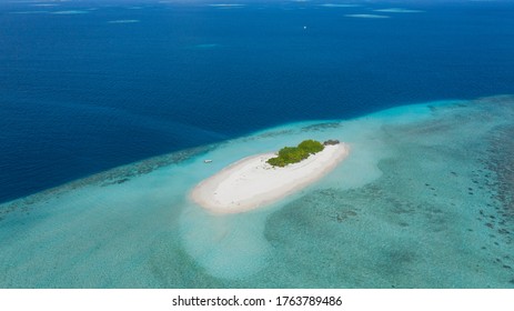 A Small Island That In Raa. Atoll Of Maldives