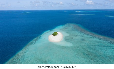 A Small Island That In Raa. Atoll Of Maldives