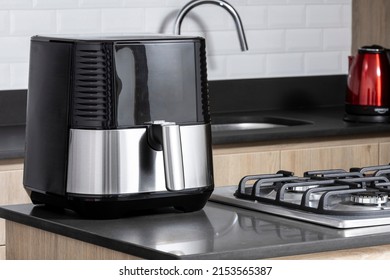 Small Kitchen Appliance - Hot Air Fryer; Photo In The Kitchen