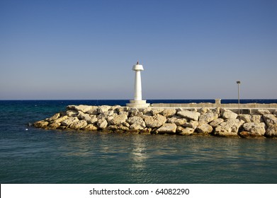 Small Lighthouse In Aya Napa