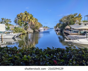 Small Marina In The Florida Keys