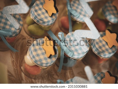 Small miscellaneous items for baby boy shower 