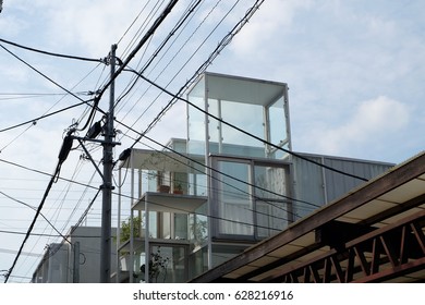 A Small Modern House In  Tokyo Designd By Sou Fujimoto 