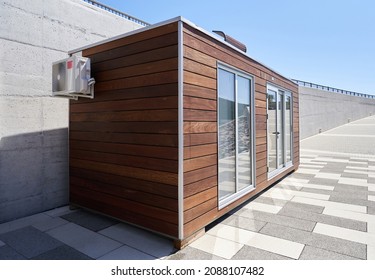 Small Modular Portable Building An Office For Workers Or Security