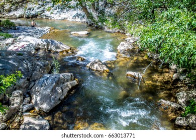 Small mountain stream
