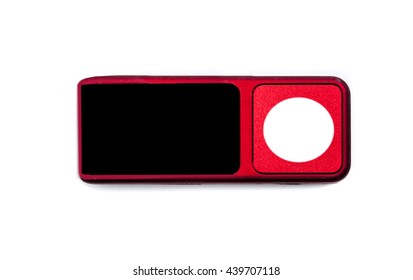 Small Mp3 Player Isolated On White