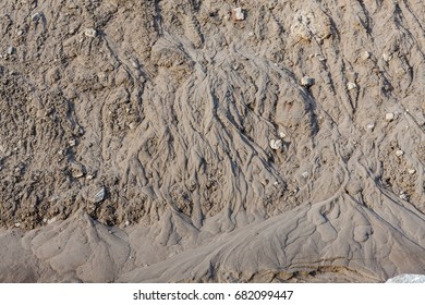 Small Mud Slide After Rain