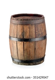 Small Old Wine Barrel